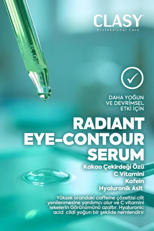 Göz Altı ve Çevresi Torbalanma Karşıtı, Aydınlatıcı - Radiant Eye Contour Serum