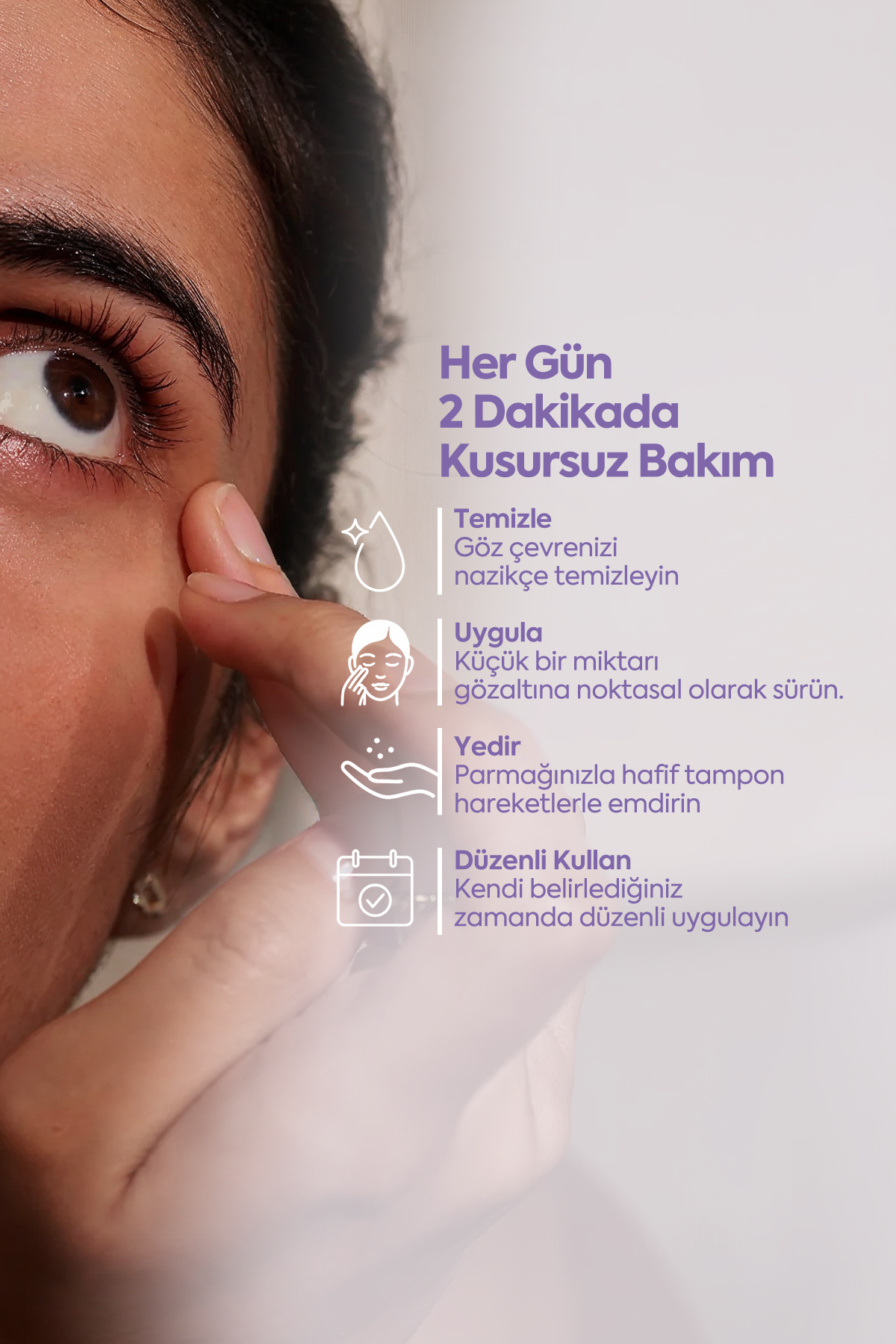 Gözaltı Torbaları ve Koyuluklar için - FACEUPSKIN® Under Eye Cream 40 ml