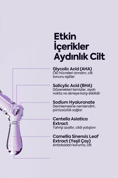Cilt Tonu Eşitleyici Peeling - مصل التقشير AHA-BHA 50 مل