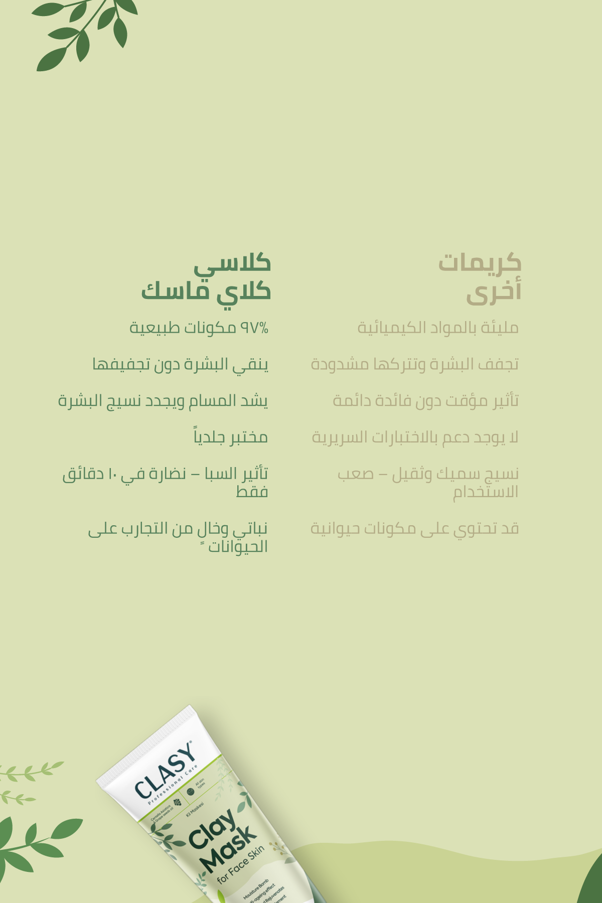 ماسك الطين المضاد للجلد الميت – 100 مل