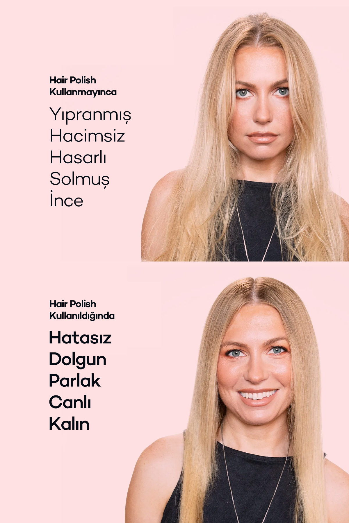 Boyalı veya Her Türlü Saçlar için Saç Cilası - ملمع للشعر بالأعشاب القوية لتنشيط الشعر 250 مل