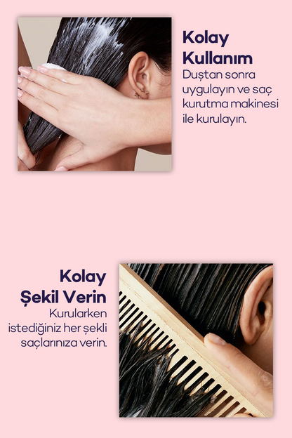 Boyalı veya Her Türlü Saçlar için Saç Cilası - ملمع للشعر بالأعشاب القوية لتنشيط الشعر 250 مل