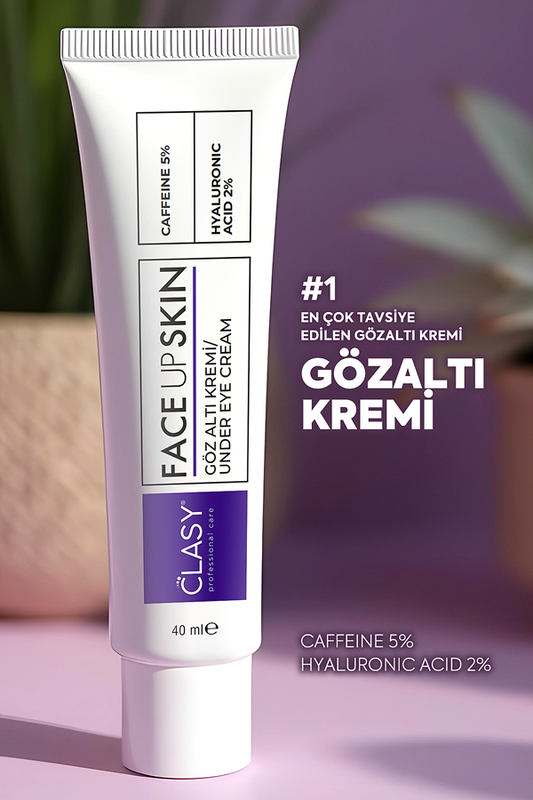 Gözaltı Torbaları ve Koyuluklar için - FACEUPSKIN® Under Eye Cream 40 ml