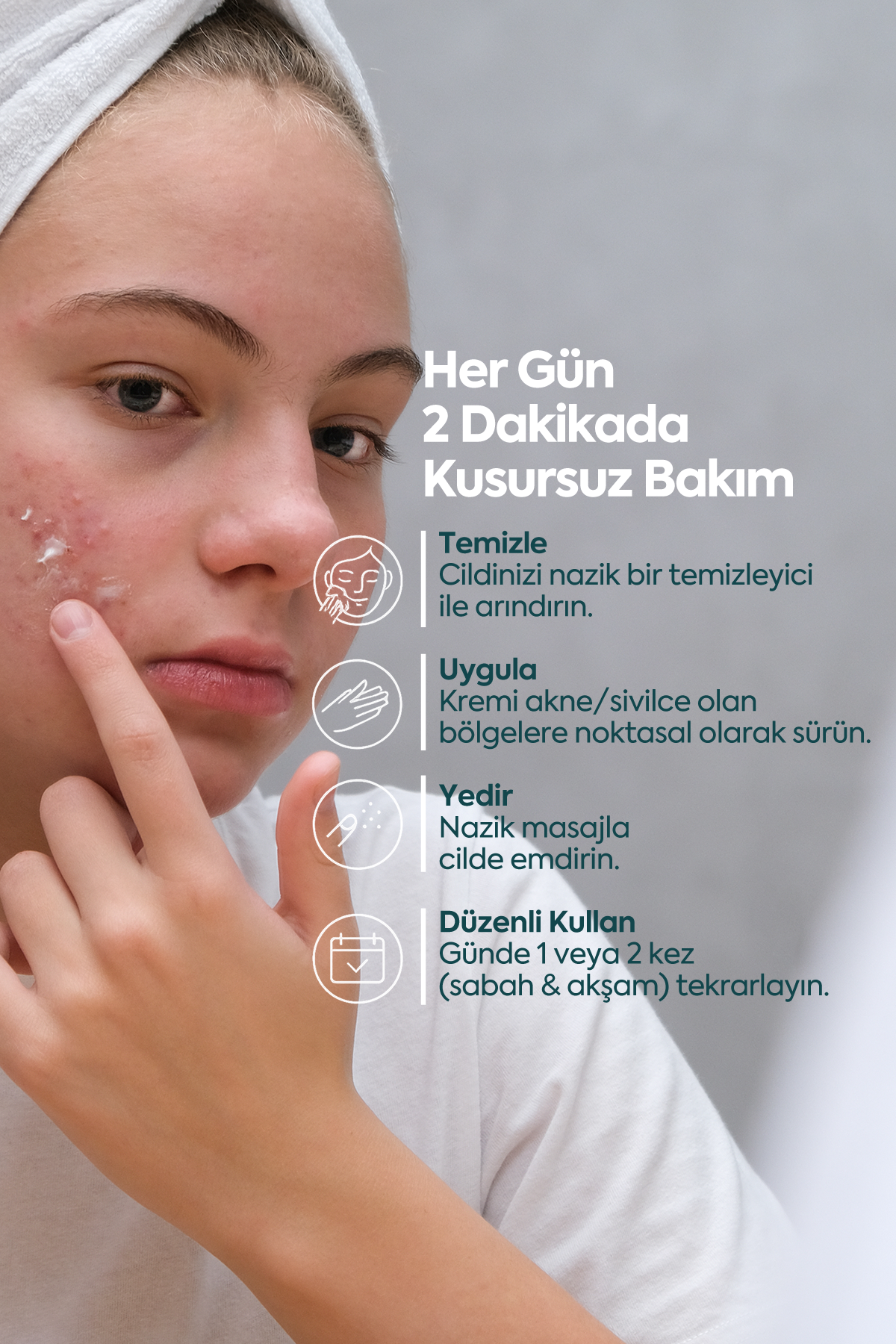 Akne ve Sivilceler için Mükemmel Etki - كريم حب الشباب FACEUPSKIN® 40 مل