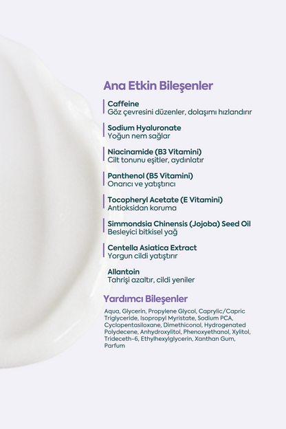 Gözaltı Torbaları ve Koyuluklar için - FACEUPSKIN® Under Eye Cream 40 ml